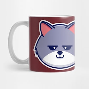 Cute Vector Cat Mug